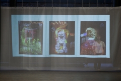 Asian Triptych on stage Asian Triptych on stage