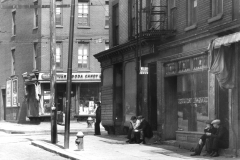 Conor of West 9thSt. &Smith St. May 5th 1930 Conor of West 9thSt. &Smith St. May 5th 1930