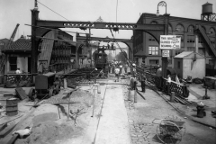 Hamilton Ave Bridge looking NW 1933 Hamilton Ave Bridge looking NW 1933